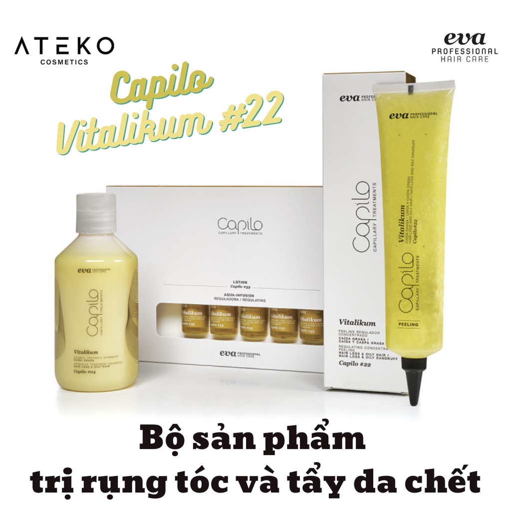 Dưỡng Da Đầu Ng ăn Rụng Và Kích Thích Mọ c Tóc Chuyên Sâu AQUA - INFUSION Eva Professional