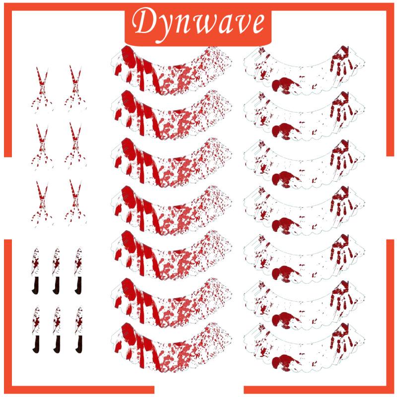 [Dynwave] X Giấy Gói Bánh Cupcake Với Giá Đỡ Bánh Muffin Máu