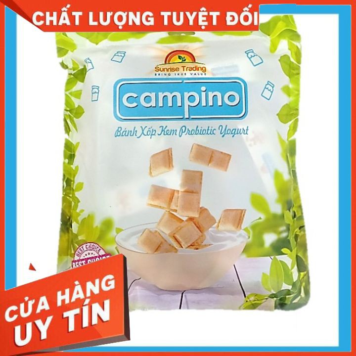 Bánh Xốp Campino- Xả Kho- Nhân Kem Phô Mai/ Tổ Yến/ Sữa Chua/ Trứng Muối