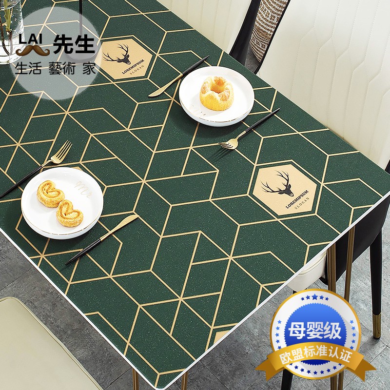 ⚡️Giao hàng Lightning⚡️💗Khăn Trải Bàn Dùng Một Lần Bằng Nhựa pvc Mềm Chống Thấm Nước/Dầu/Nước Không Có Thể Tùy Chỉnh