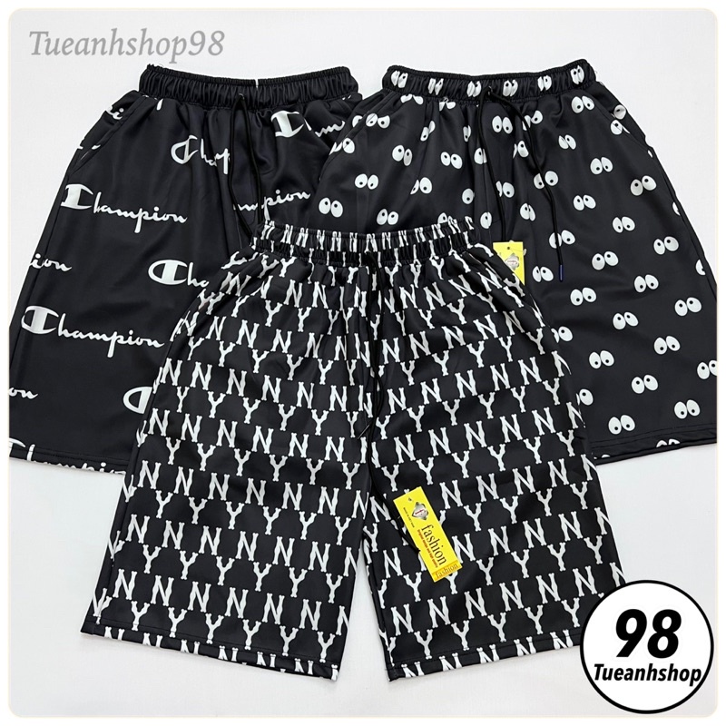 [MẪU MỚI] Quần Short Đùi Nam Nữ Chất Poly 2 Da Loại Cao Cấp Full size 38-78kg TUEANHSHOP