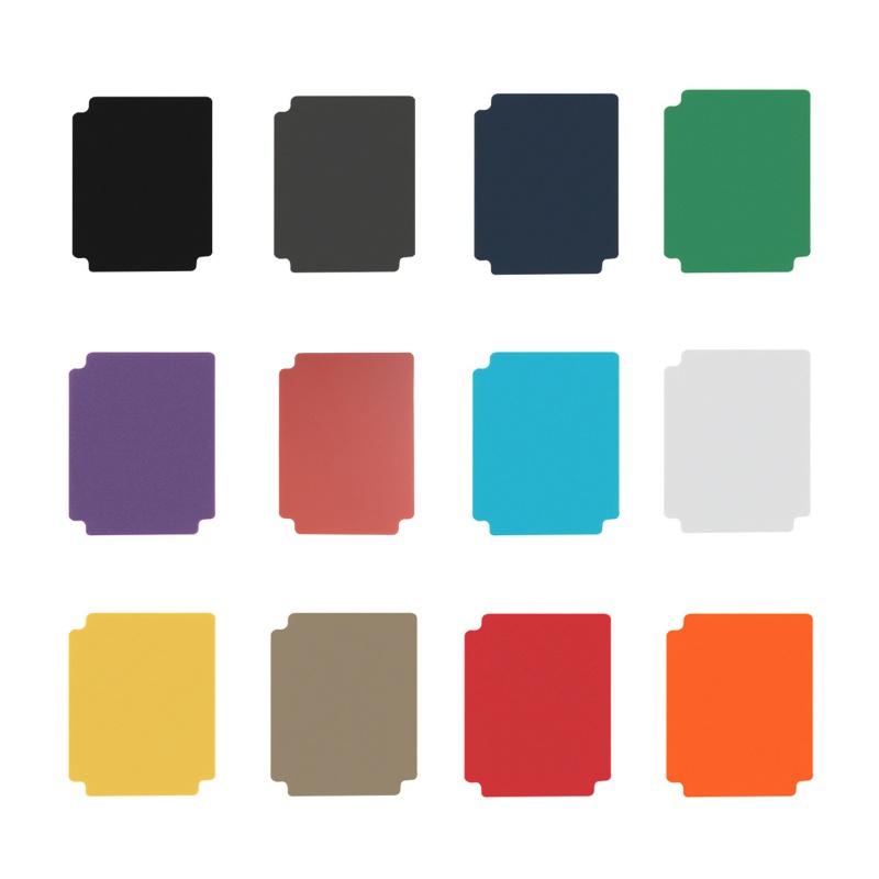 Dụng Cụ Chia Ngăn Thẻ Bằng Nhựa 12 Màu Tiện Dụng