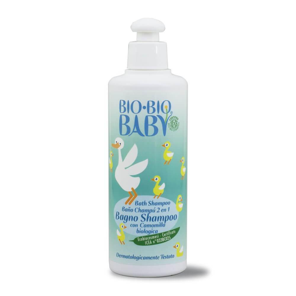 Sữa Tắm Gội 2 trong 1 Organic BIO-BIO BABY 250ML