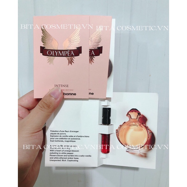 Vial Nước hoa Paco Rabanne Olympea Intense Eau de Parfum Intense