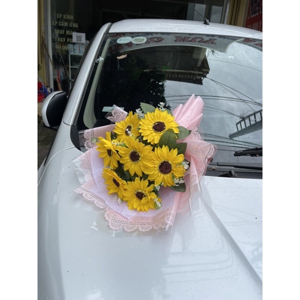 BÓ HOA HƯỚNG DƯƠNG 7 BÔNG