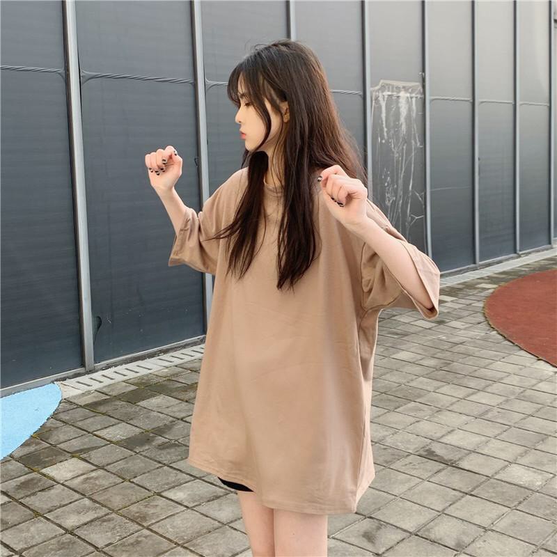 Áo Oversize form rộng 8 màu Cam Xanh Lá Xanh Dương Đỏ Trắng Đen Xám Be cực đẹp 99k