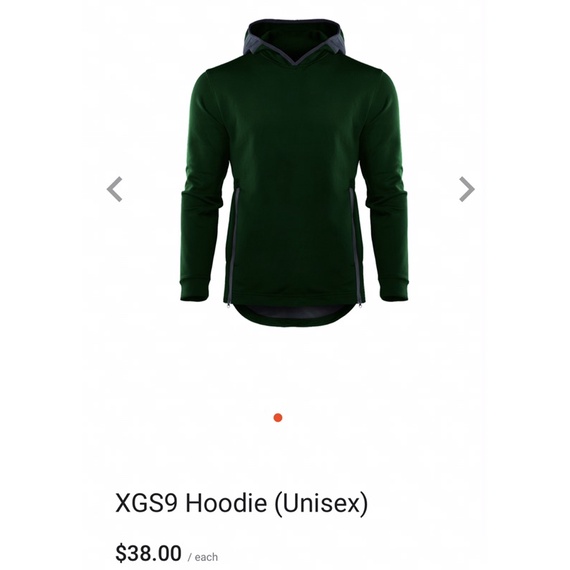 Hoodie nam thể thao XGS9 rêu