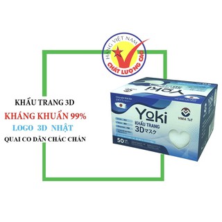 Khẩu trang 3D Mask 4 Công nghệ dập Nhật Bản hàng VNXK