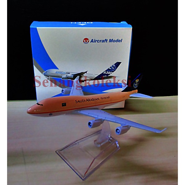 Diecast Saudi Arabia Plane 4 Engines