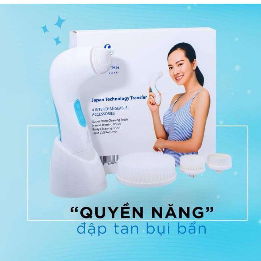 Máy Super Rửa Mặt Nano Flawless