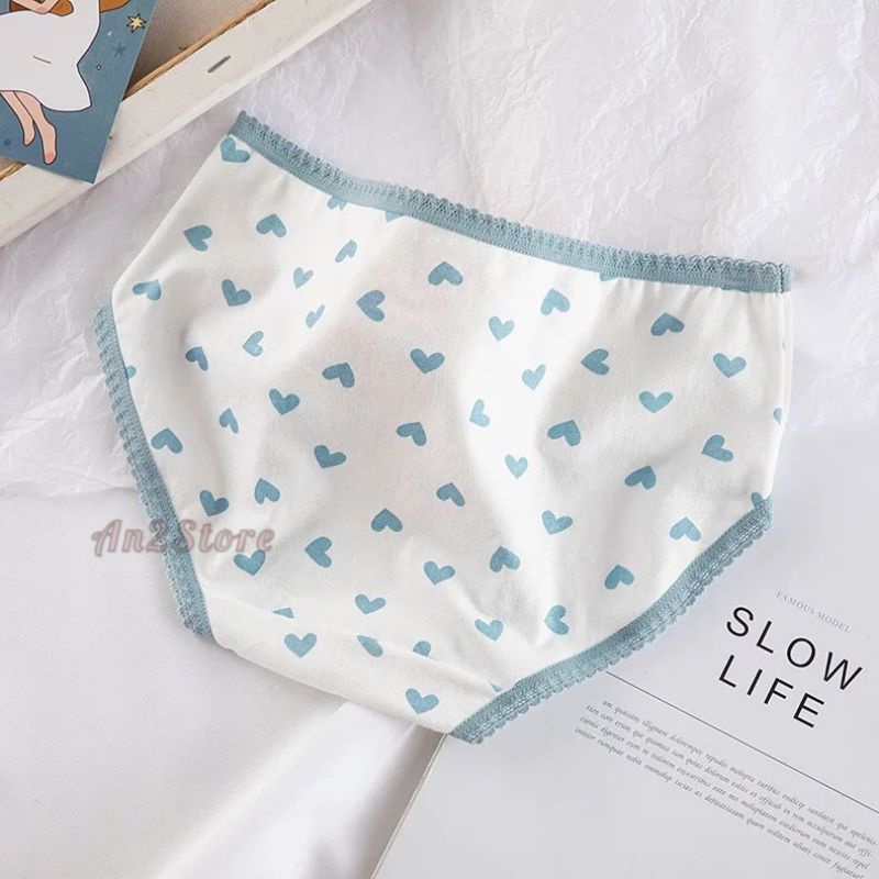 Quần Lót Nữ Cotton 💯 SIÊU THOÁNGQuần chip nữ hoạ tiết đơn giản QL03