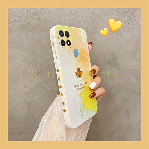 Ốp lưng Oppo A15 A15S Ốp điện thoại silicon mềm chống rơi thiết kế đơn giản bảo vệ cho Oppo A15 OPPO A15S