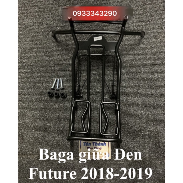 BAGA GIỮA INOX ĐEN FUTURE 125 - MẬP 2018->2019