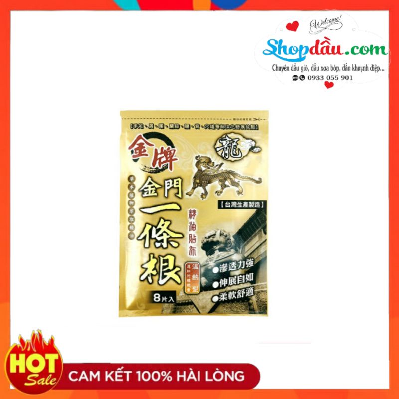 Cao Dán Giảm Đau Đài Loan gói 8 Miếng