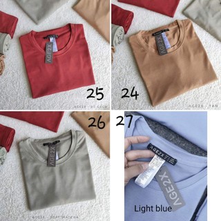 Áo thun nam nữ #Age2x màu số 24 - 25 - 26 - 27 - 28