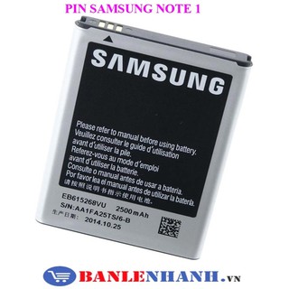 PIN SAMSUNG NOTE 1	 [PIN NEW 100%, ZIN ]