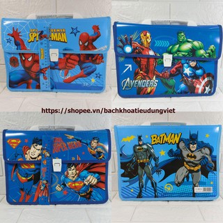 Cặp học thêm 2 ngăn dày đẹp