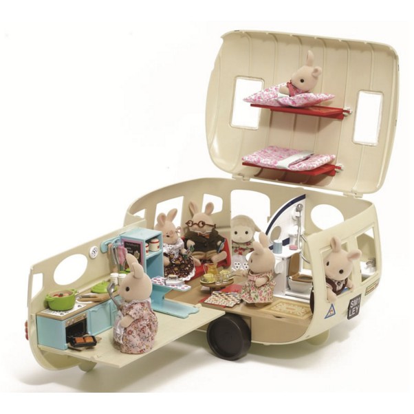 Đồ chơi nhà búp bê Sylvanian Families Xe caravan ( 5045 )