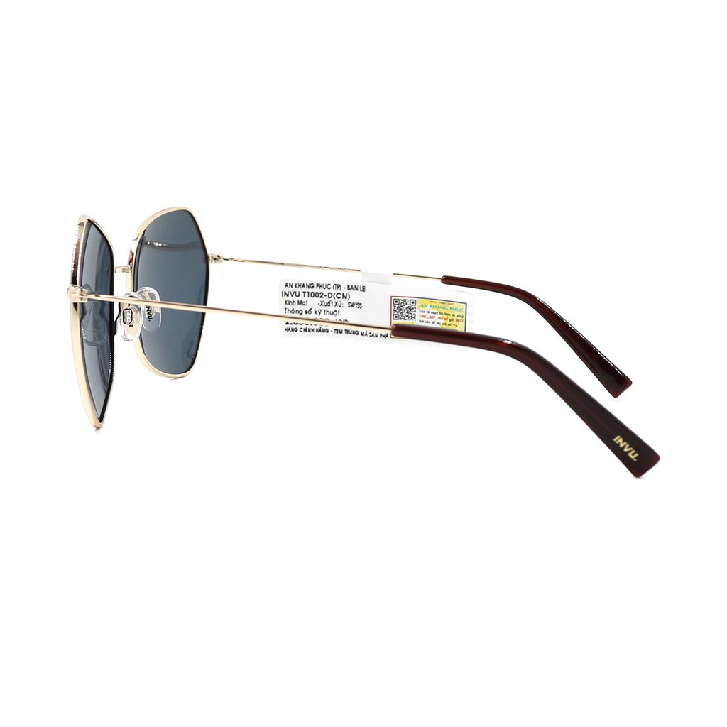 (Hàng chính hãng) Kính mát nam nữ Invu T1002 màu sắc thời trang, thiết kế dễ đeo bảo vệ mắt