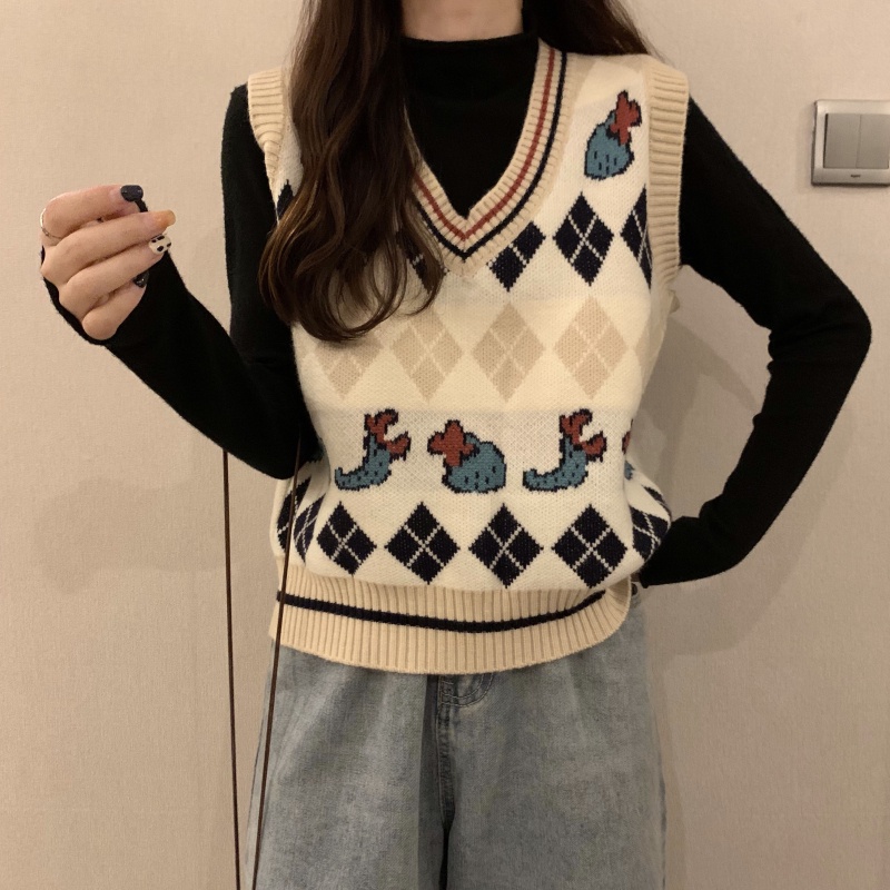 NRVP Áo KhoáC Cardigan Tay DàI Phong CáCh HàN QuốC