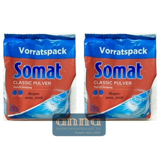 Bột Rửa Chén Bát SOMAT Detergent (chính hãng Đức-Chuyên dùng cho máy rửa bát) 960g - MẪU MỚI.