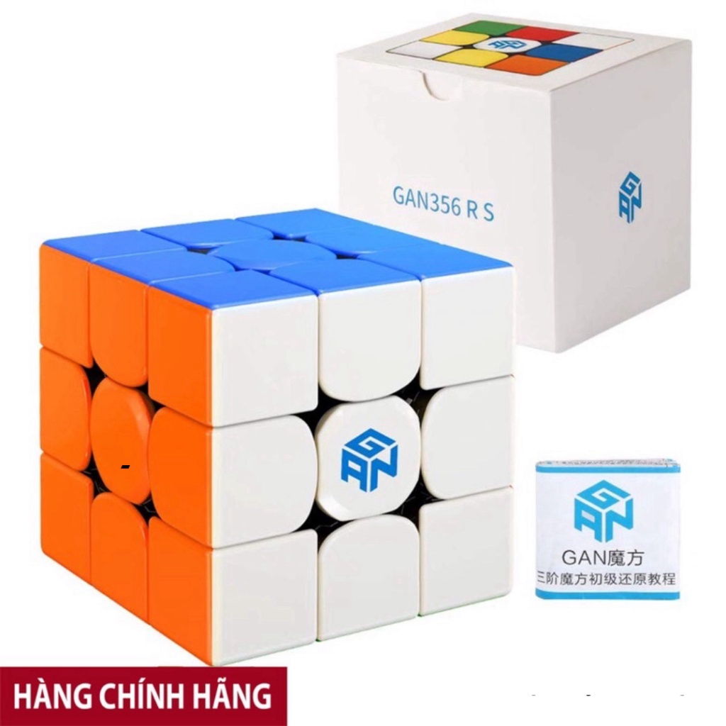 Rubik Gan 356 Rs cao cấp 3x3 stickerless