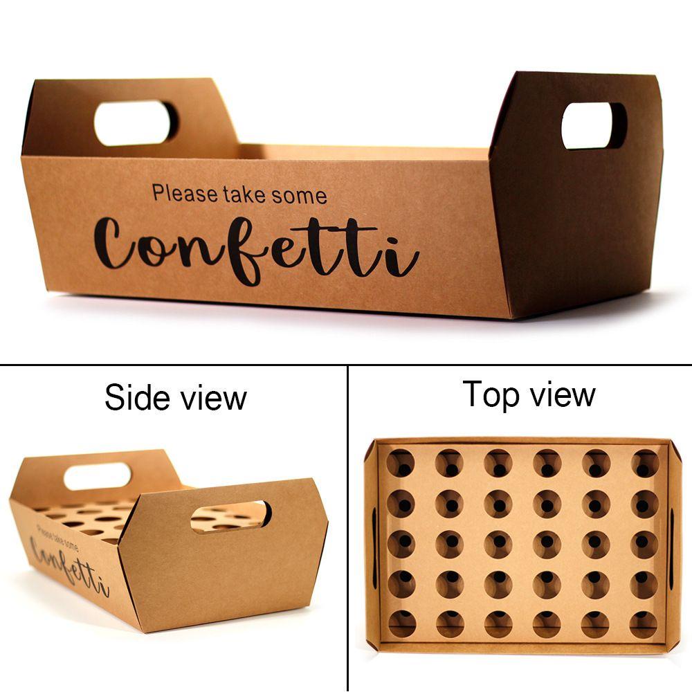 Hộp Giấy Đựng Hoa Giấy Hình Nón PISTA Confetti