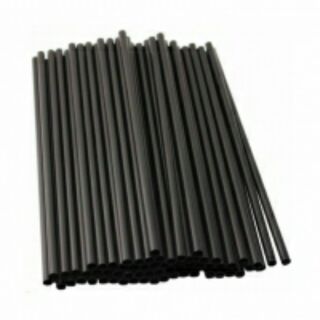 Ống hút đen p8 thẳng 500g