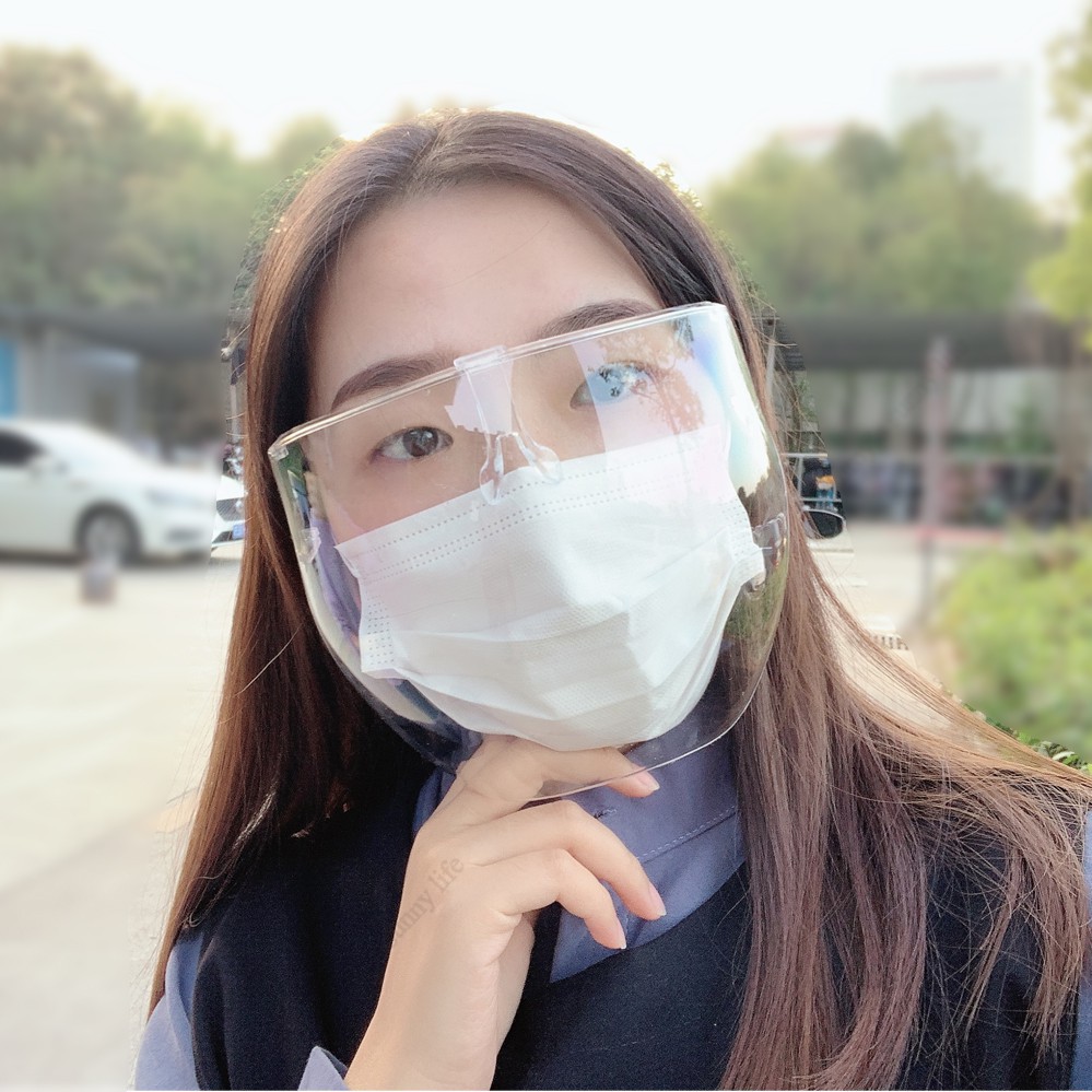 Khẩu Trang Kính nhựa bảo hộ FACE SHIELD chống giọt bắn, chống bụi bảo vệ mắt, hàng đẹp, chất lượng cao [KHẨU TRANG NHỰA] | WebRaoVat - webraovat.net.vn