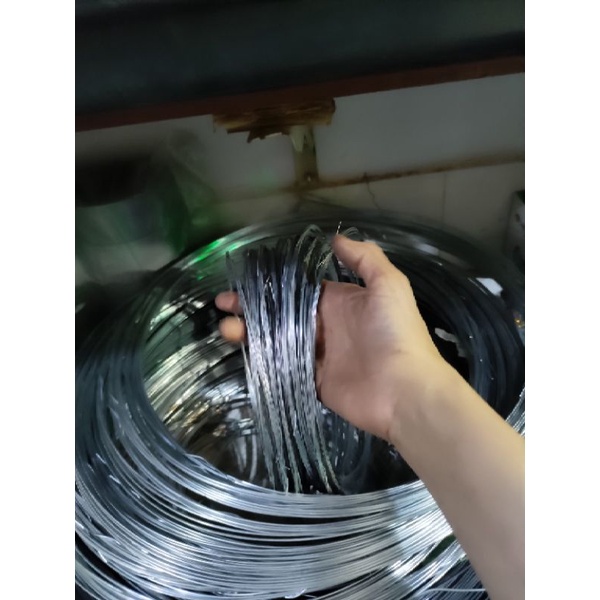 Kem khoanh buột đồ,kẽm khoanh quấn cây