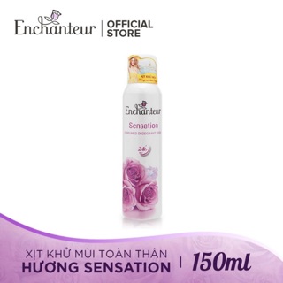 🌹Xịt Khử Mùi Enchanteur Sensation - 150ml