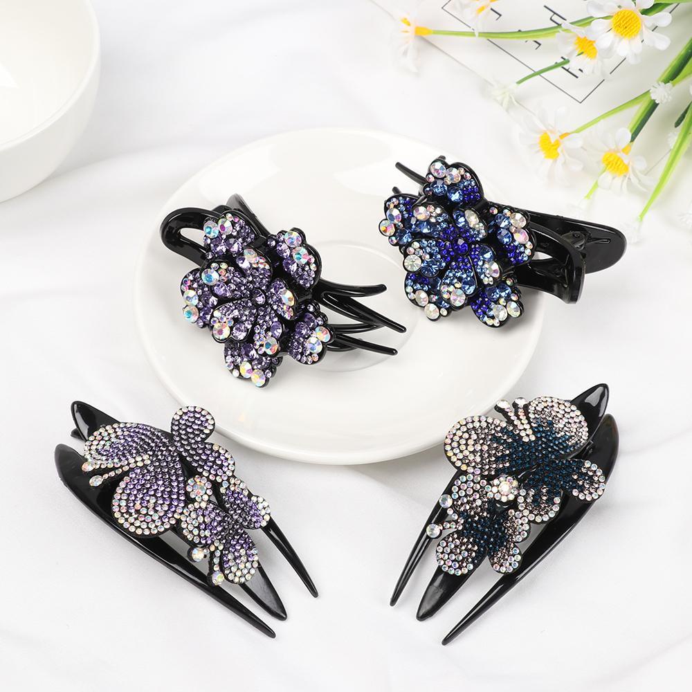 Kẹp Tóc Hoa Hồng Bướm &amp; Hình Hoa|Kẹp TóC HìNh Nơ Dễ Thương Cho Nữ