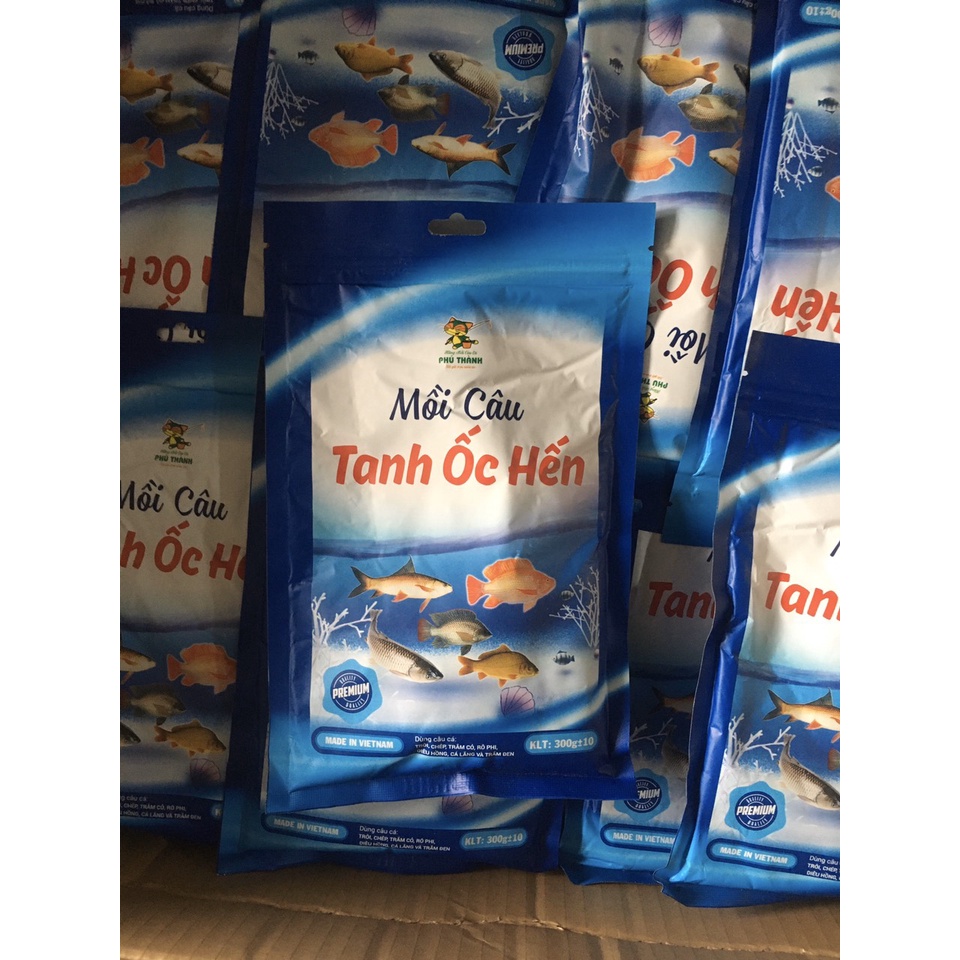 Mồi câu tanh ốc hến chính hãng Phú Thành 300g