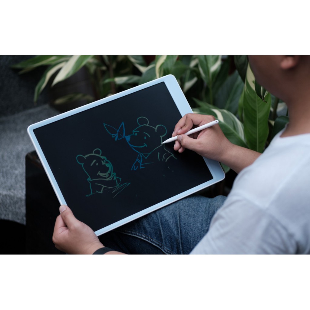 Bảng viết vẽ điện tử thông minh Xiaomi mijia màn hình LCD bút cảm ứng công nghệ tự xoá an toàn cho trẻ em bé tập học