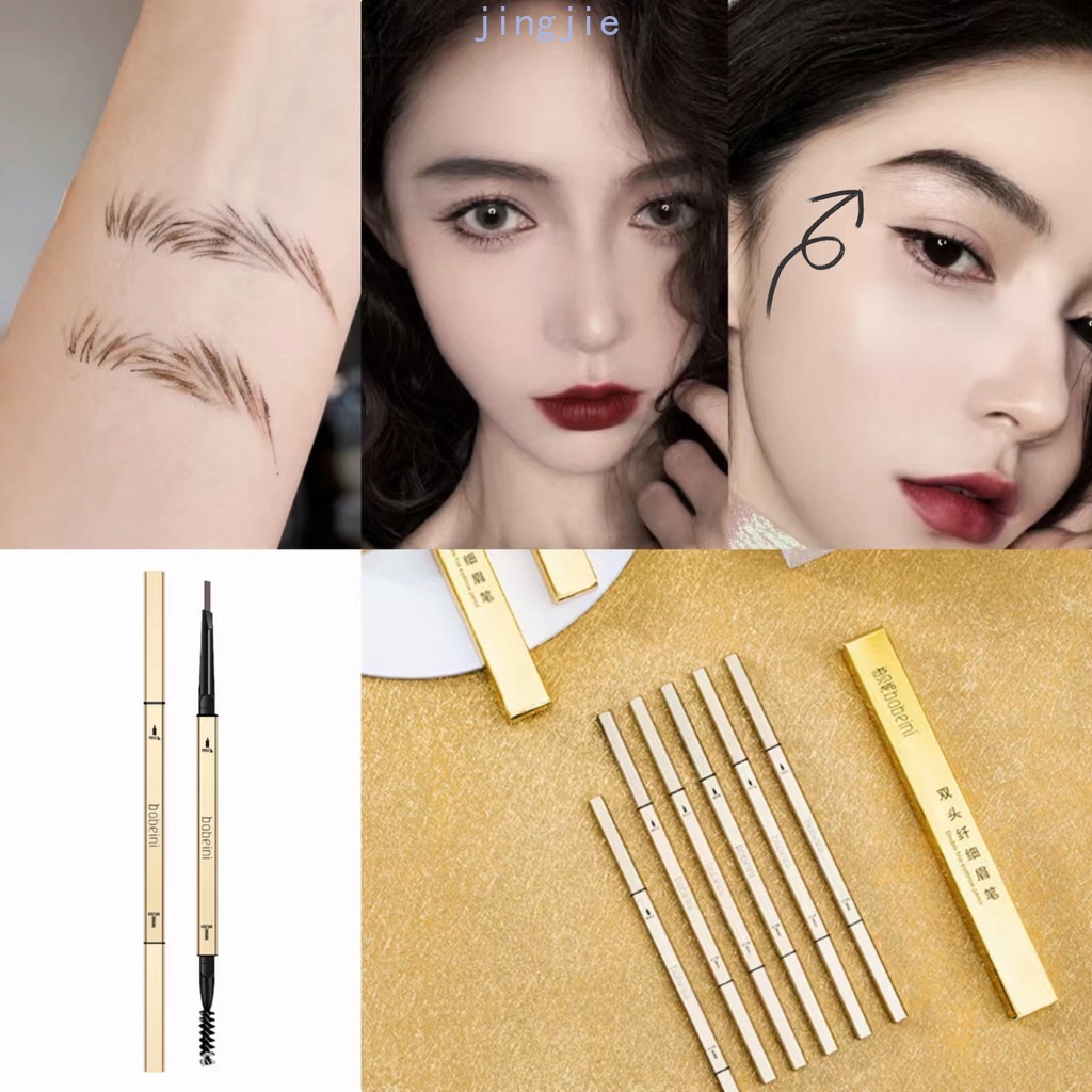 Berberi® Chì Kẻ Lông Mày Hai Đầu Siêu Mảnh Không Thấm Nước Lâu Trôi