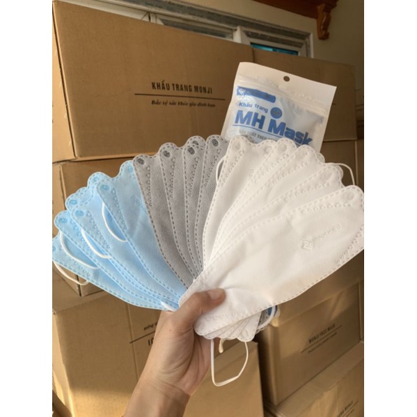 Khẩu Trang KF94 Chính Hãng Công Nghệ Hàn Quốc Chống Bụi , Khẩu Trang Kháng Khuẩn 4 Lớp chống lem son Cao Cấp