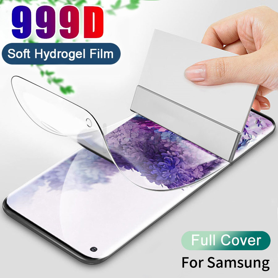 [Mua 3 tặng 1] Phim toàn màn hình Samsung Phim trong suốt, mềm mại Samsung Galaxy S21 / S21 Ultra / S21 Plus / Note 20 / Note 20 Ultra / Note 10 Lite / Note 9 / Note 8 / S20 FE / S20 S10 S9 S8 Plus Toàn bộ keo bảo vệ màn hình bao phủ đầy đủ