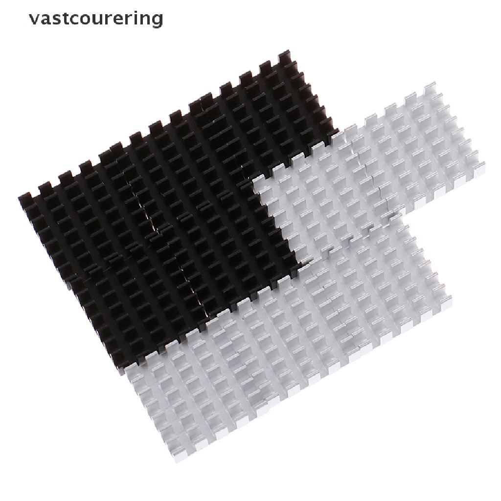 Set 5 Bộ Tản Nhiệt CPU GPU Bằng Nhôm Kích Thước 20 * 20 * 6mm