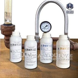 Combo Sơn Giả Rỉ Trên Mọi Vật Liệu Wepping S63 A