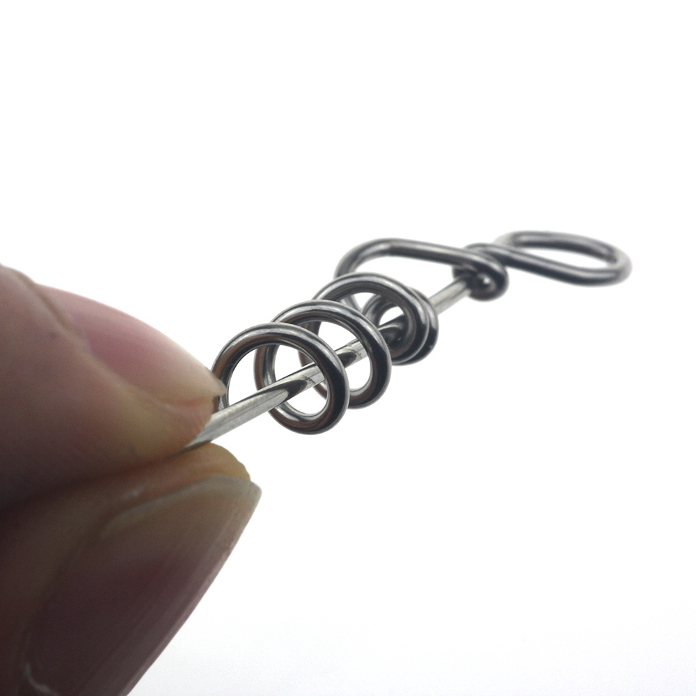 Set 20 Phụ Kiện Lò Xo Gắn Móc Câu Cá Mềm Mại Tiện Dụng