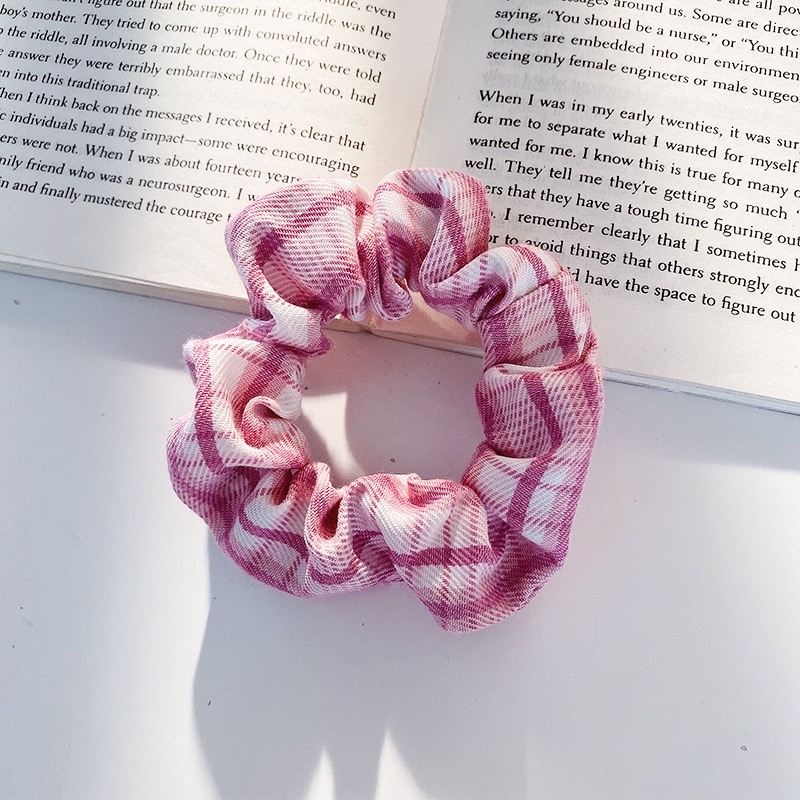 Dây buộc tóc crunchies dễ thương màu pastel