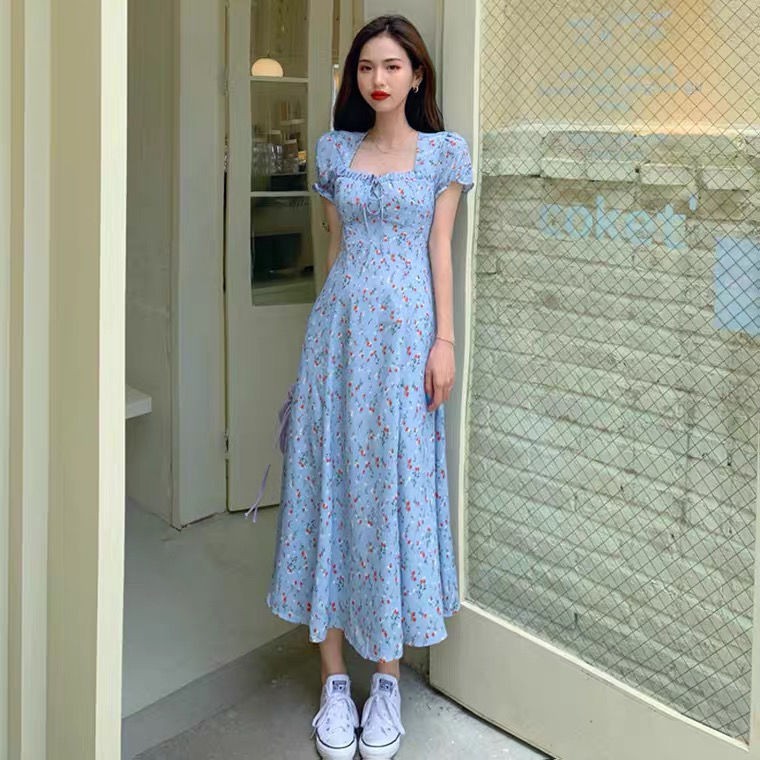 Đầm ôm Tay Lửng Họa Tiết Hoa Thời Trang Thanh Lịch | BigBuy360 - bigbuy360.vn