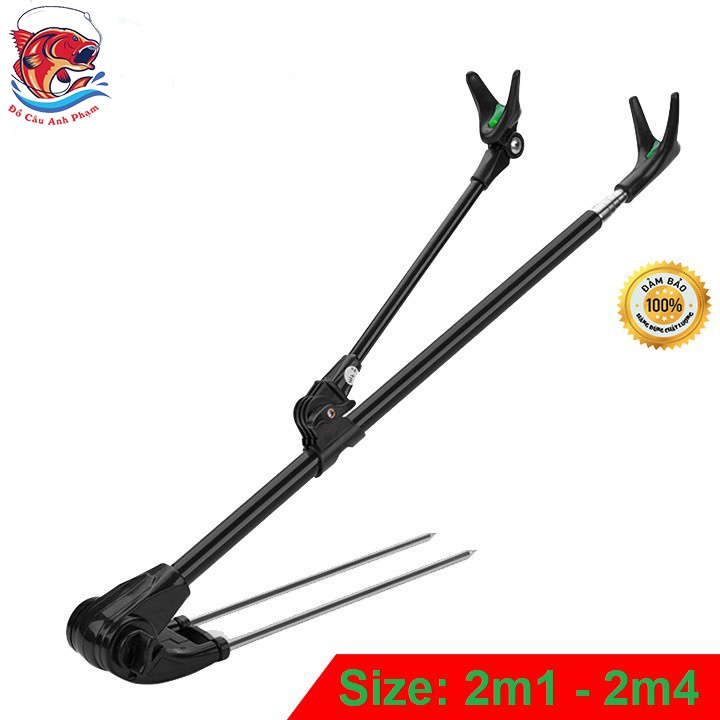 Chống Cần Câu Tay Câu Đơn Đài Cao Cấp Ultra Light Siêu Bền Cứng Cáp PKT-7
