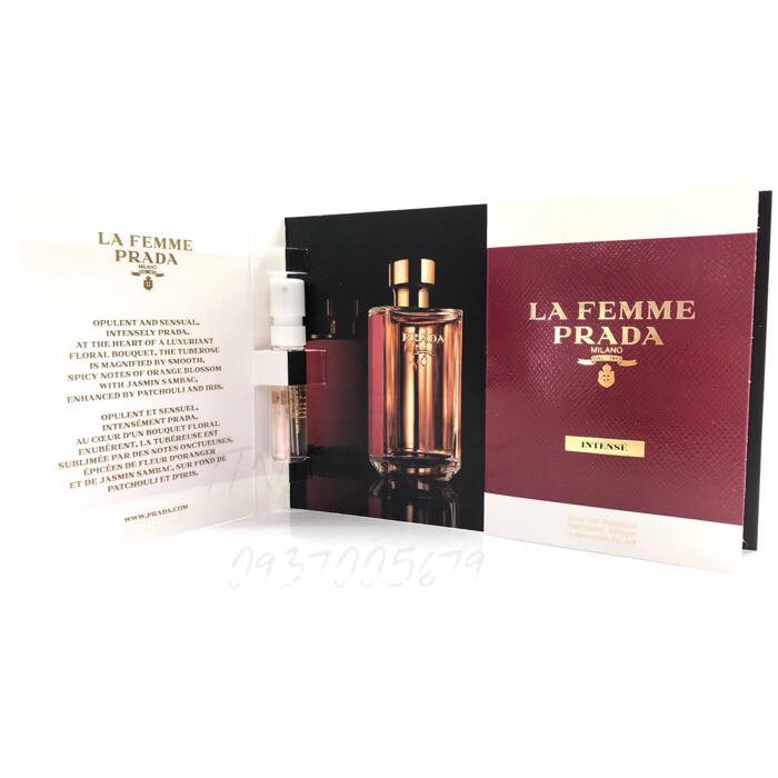 VIAL NƯỚC HOA PRADA LA FEMME MILANO INTENSE
