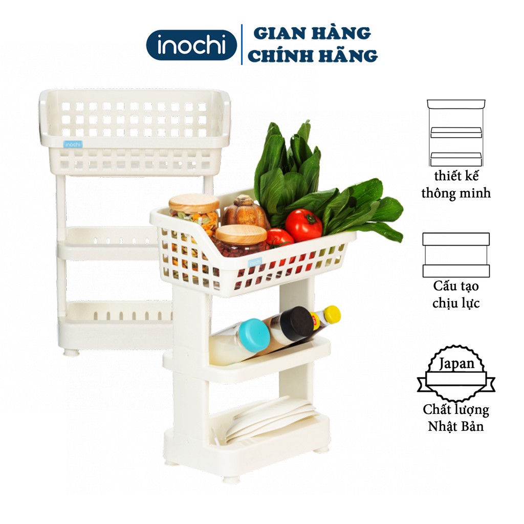 Kệ nhà bếp Nachi INOCHI PLUS Thông Minh Dùng Đựng Gia Vị Nhà Bếp Giá Để Đồ Nhà Tắm Chắc Chắn Tiện lợi KE004