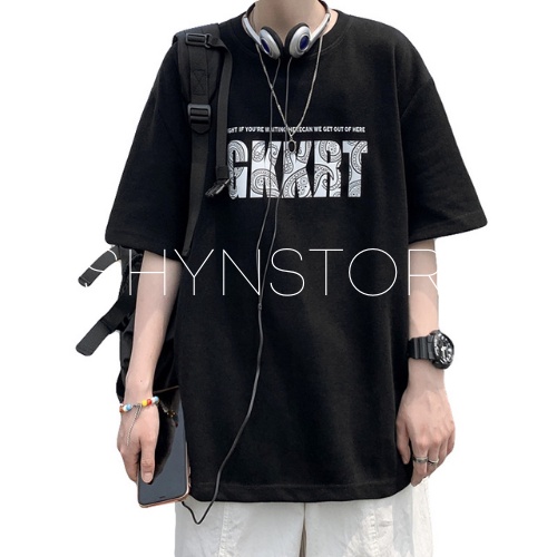 Áo thun Unisex nam nữ Shynstores form rộng in chữ vải đẹp freeship