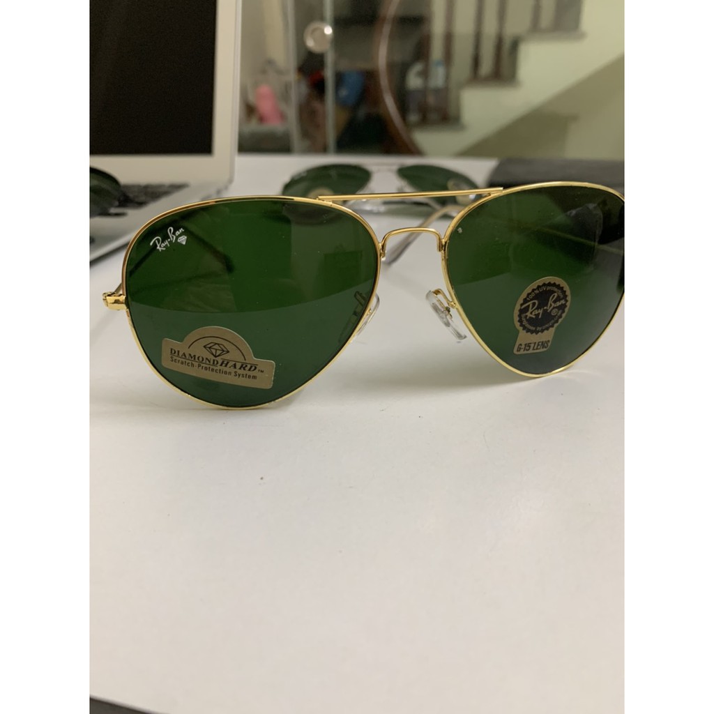 Kính mát nam kim cương cường lực chống lóa cao cấp full box dành cho nam và nữ