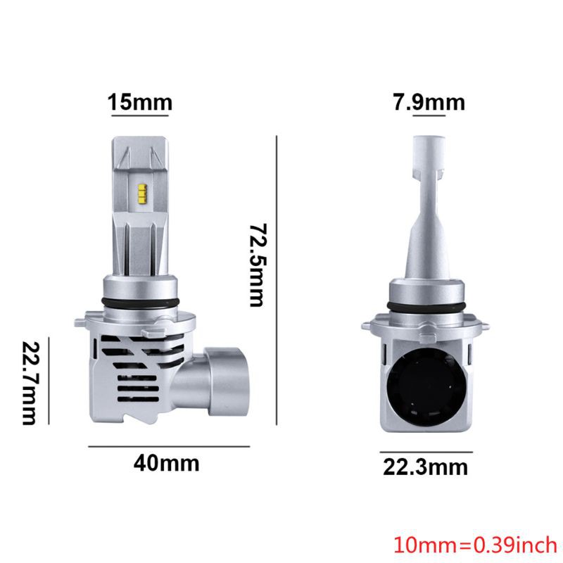 Đèn Pha Xe Hơi H7 Led 9005 Hb3 Led 9006 Hb4 H11 H8 H9 6500k