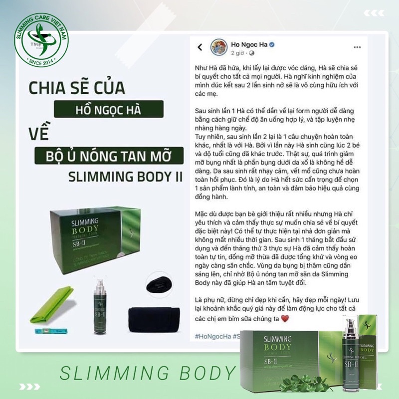 Bộ sản phẩm SlimmingBody II