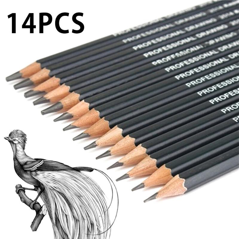 Set 14 Bút Chì Vẽ Phác Thảo Chuyên Nghiệp